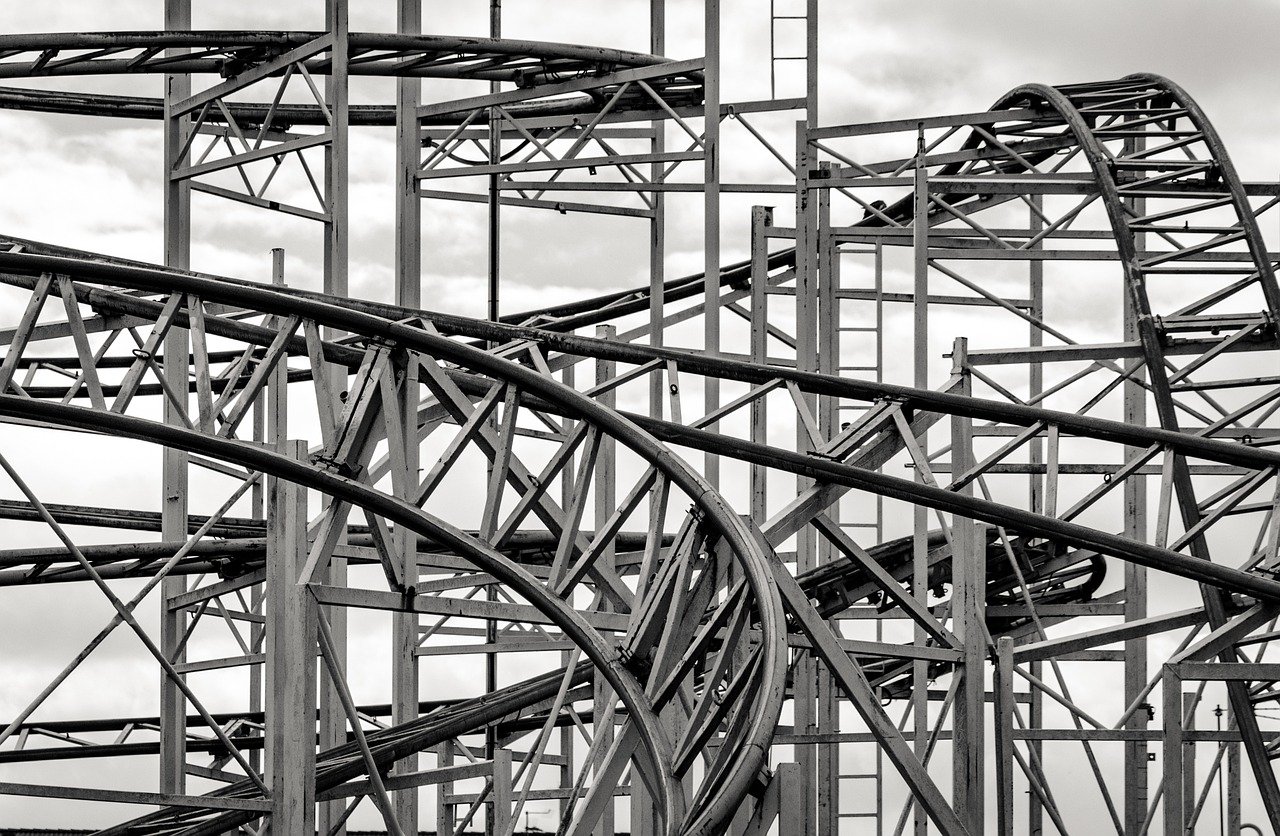 rollercoaster, steel, construction-8264390.jpg